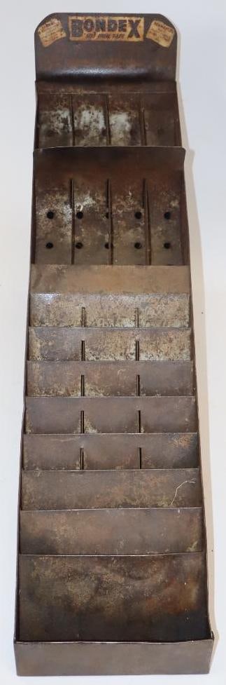 Bondex Tape Countertop Advertising Display: 25.5" x 7.5" x 16"