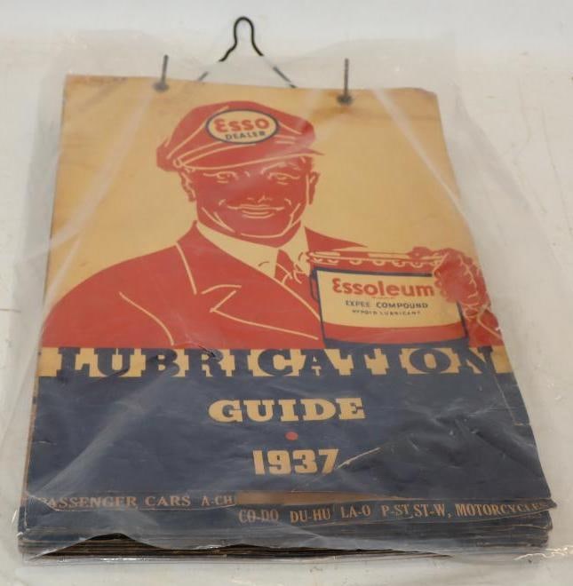 1937 Esso Lubrication Guide (1 of 4)