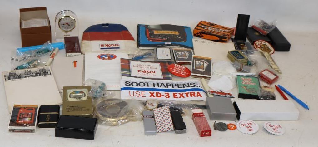 Large Group of Esso & Exxon Gas Station Products & Giveaways (1 of 14)