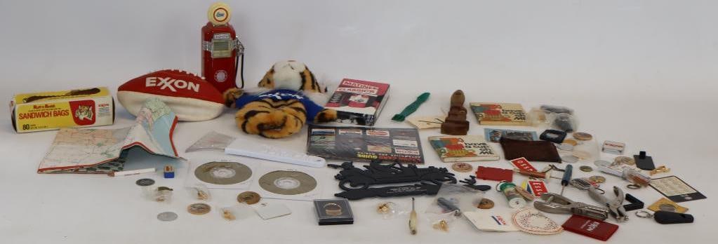 Large Group of Esso & Exxon Gas Station Products & Giveaways (1 of 20)