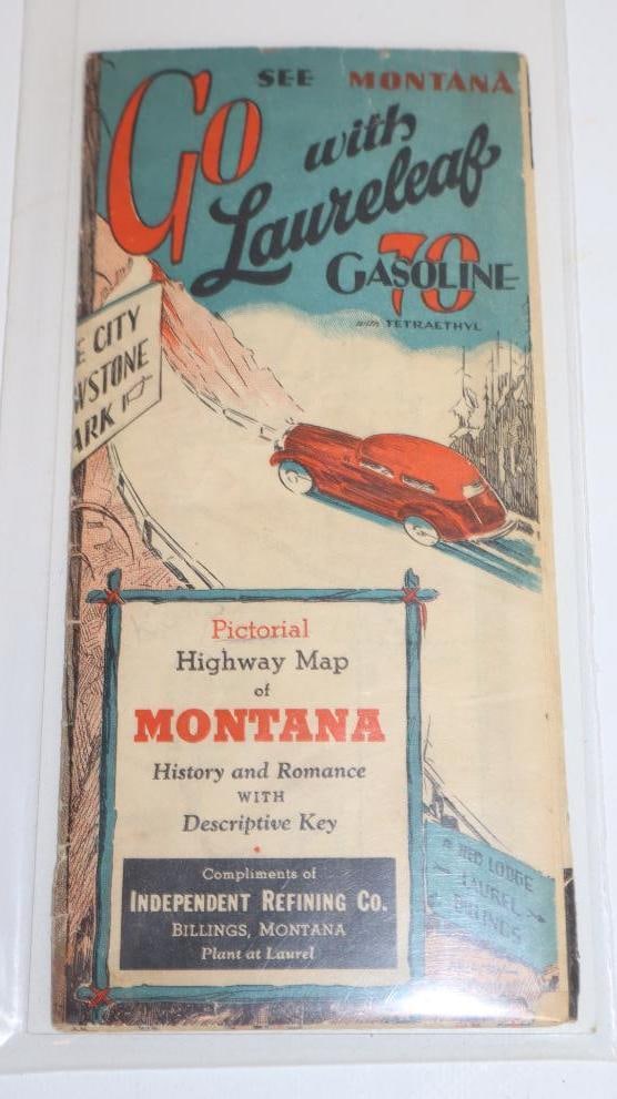 Laureleaf 70 Independent Gas Station Road Map (1 of 4)