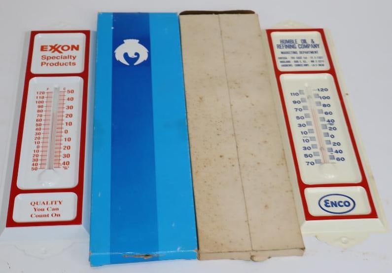 Humble Oil Enco Advertising Thermometer in Original Box (1 of 4)