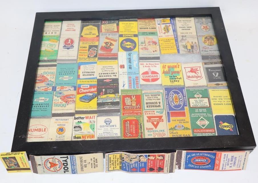 Group of 31 Gas Oil & Transportation Advertising Matchbooks: 1.5" x 2.75" each