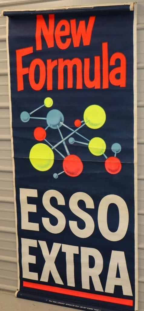 New Formula Esso Extra Canvis Banner Sign (1 of 6)