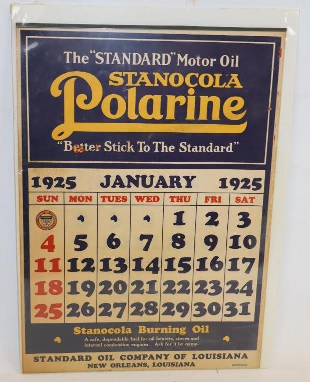 1925 Stanocola Polarine Advertising Calendar (1 of 4)