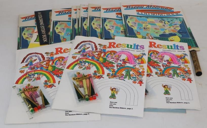 Group of 17 Esso and Exxon Coloring and ABC Books (1 of 7)