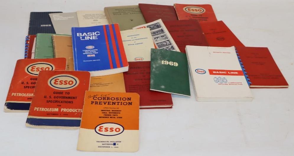 Group of 20 Esso and Exxon Advertising Books and Pamphlets (I): 8.5x6 Is The Largest