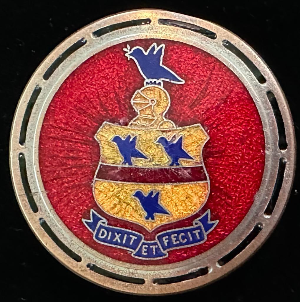 1932 - 1935 Pierce Arrow Crank Hole and Grille Emblem (1 of 2)