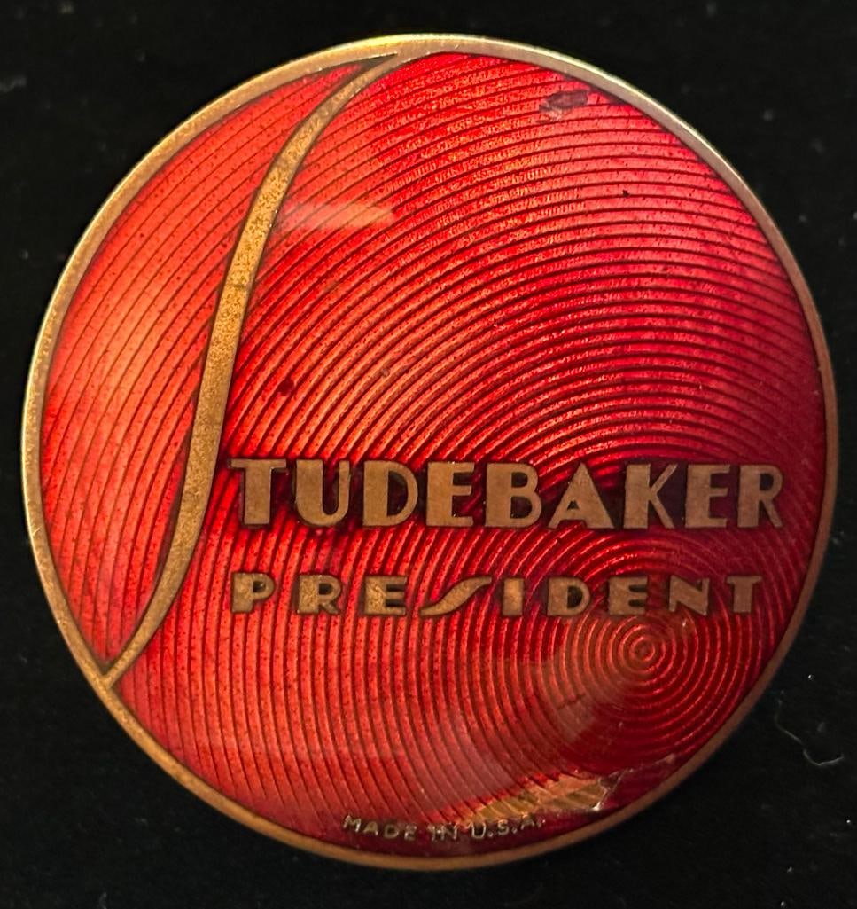 1936 - 1938 Studebaker President Radiator Emblem (1 of 2)
