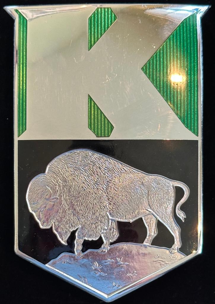 1947 - 1948 Kaiser Radiator Emblem (1 of 2)