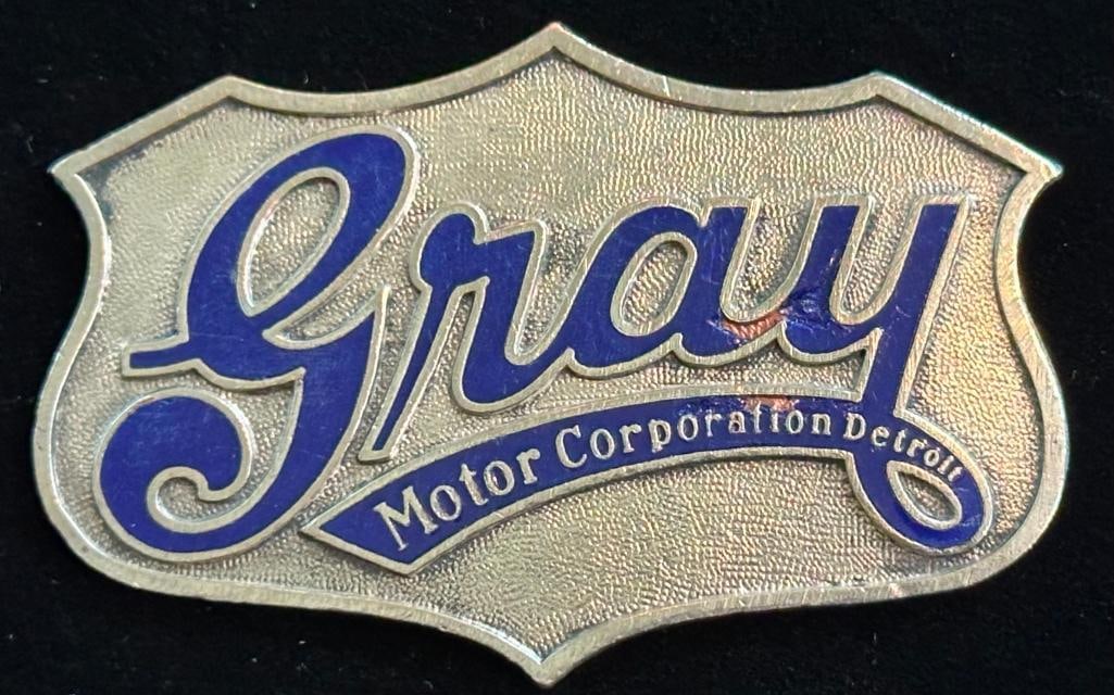 c1923 Gray Radiator Emblem (1 of 2)