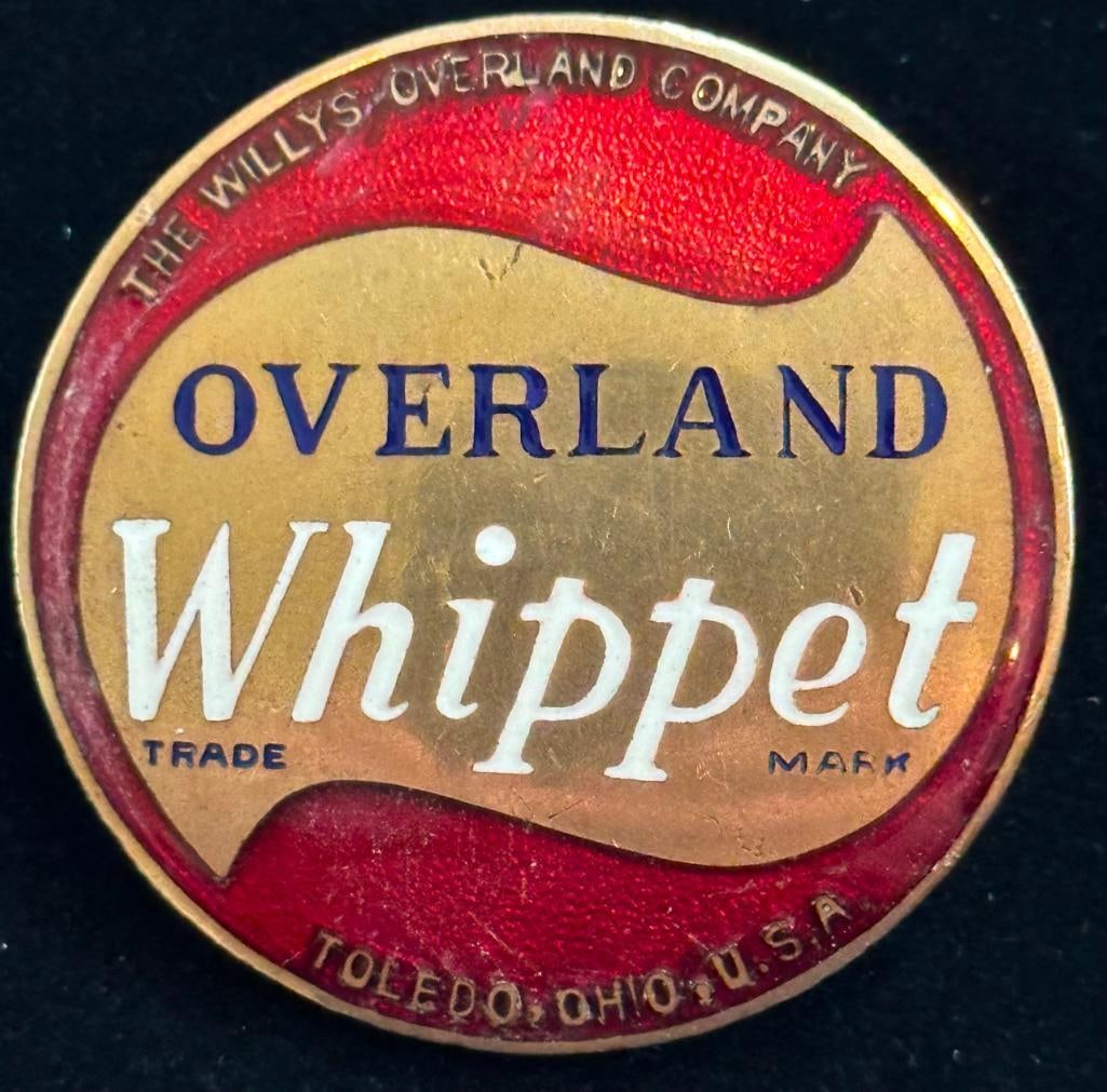 1926 - 1928 Overland Whippet Radiator Emblem (1 of 2)