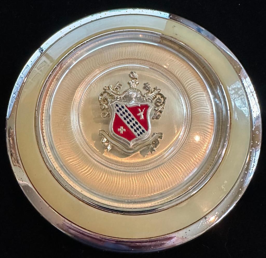 1942 - 1948 Buck Horn Button Display Paperweight (1 of 2)