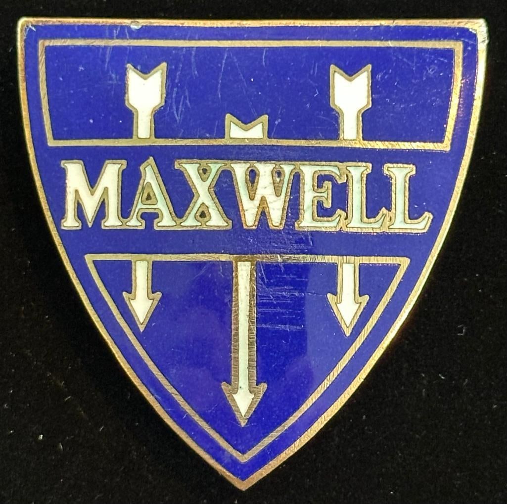 1922 - 1925 Maxwell Radiator Emblem (1 of 2)