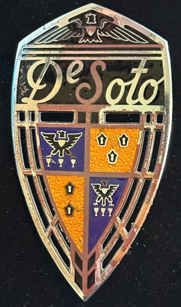 1934 - 1935 DeSoto Radiator Emblem (1 of 2)