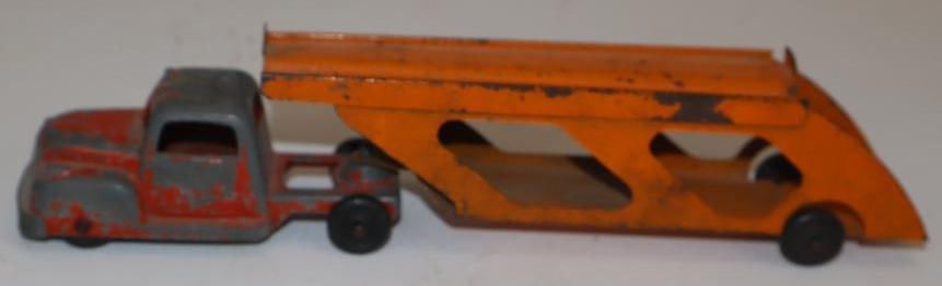 Tootsie Toy Car Hauler Truck Toy (1 of 3)
