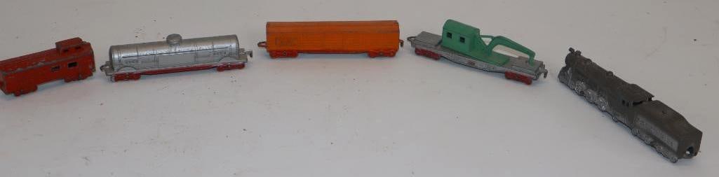 Group of 5 Tootsie Toy Train Set (1 of 5)