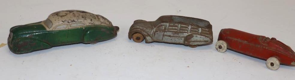 Group of 3 Sun Rubber Toy Cars (1 of 2)