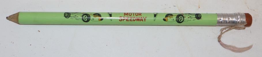 Indianapolis 500 Motor Speedway Oversized Souvenir Pencil: .5" x .5" x 10.25"