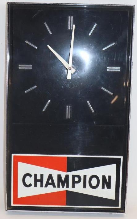 Champion Spark Plug Advertising Clock (1 of 2)