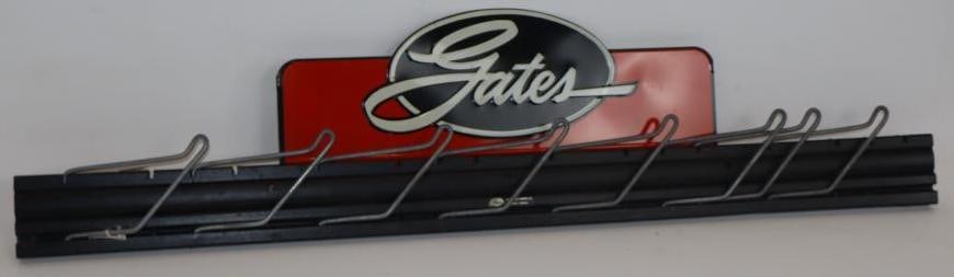 Gates Belts NOS Display Sign and Rack (1 of 5)
