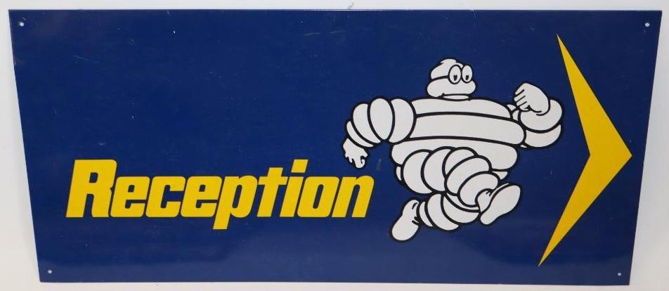 Michelin Reception Self Framed Single Sided Advertising Sign (1 of 4)
