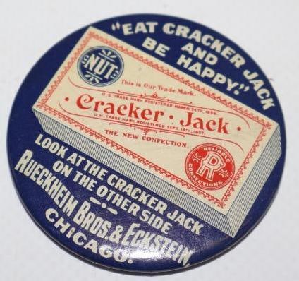 Cracker Jacks Advertising Pocket Mirror (1 of 2)