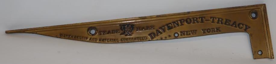 Davenport-Treacy Embossed Cast Iron Sign Bracket (1 of 5)