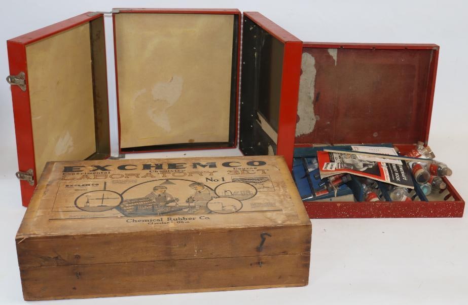 Group of 3 Chem Craft and Exchemco Chemistry Lab Cases (1 of 11)