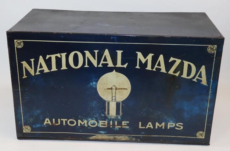 National Mazda Automobile Lamps Countertop Display Cabinet (1 of 6)