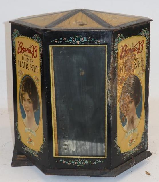 Bonnie-B Human Hairnet Tin Litho Countertop Display (1 of 4)
