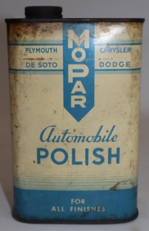 Mopar Automobile Polish 1 Pint Can (1 of 2)