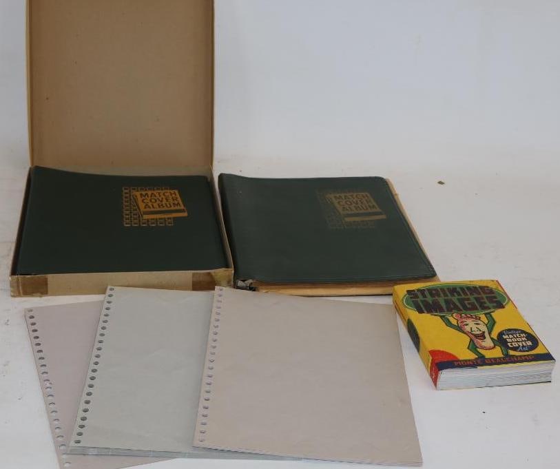 Group of 3 Unused Matchbook Cover Albums and Artwork Cover Book (1 of 5)