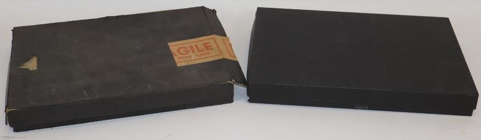 Group of 2 Boxes Full of Menu Board Sign Letters and Numbers: largest 13" x 9.75" x 2"