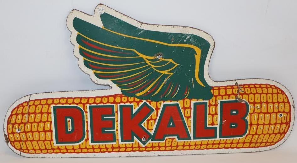 Dekalb Single Sided Masonite Corn Crop Farm Sign (1 of 4)