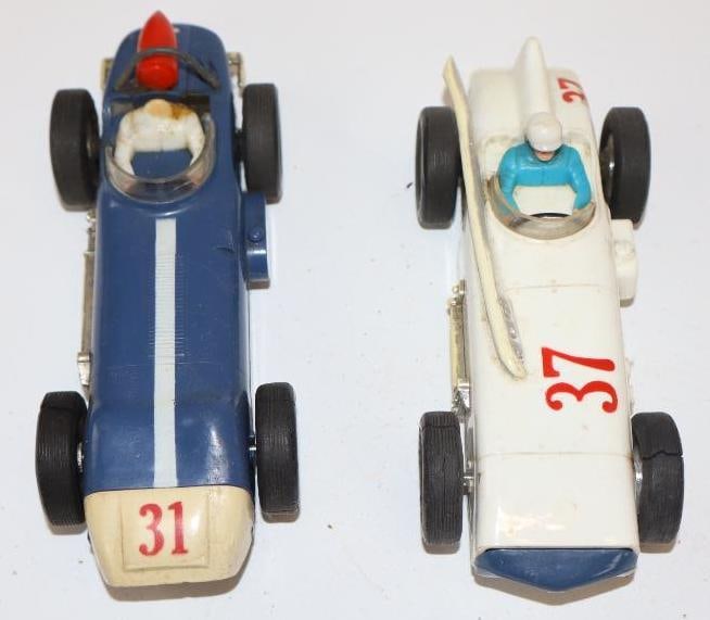 Group of 2 Louis Marx Toy Indy Racing Slot Cars 1/32 Scale (1 of 4)