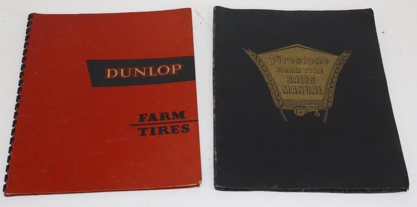 Group of 2 Dunlop and Firestone Farm Tire Books (1 of 6)