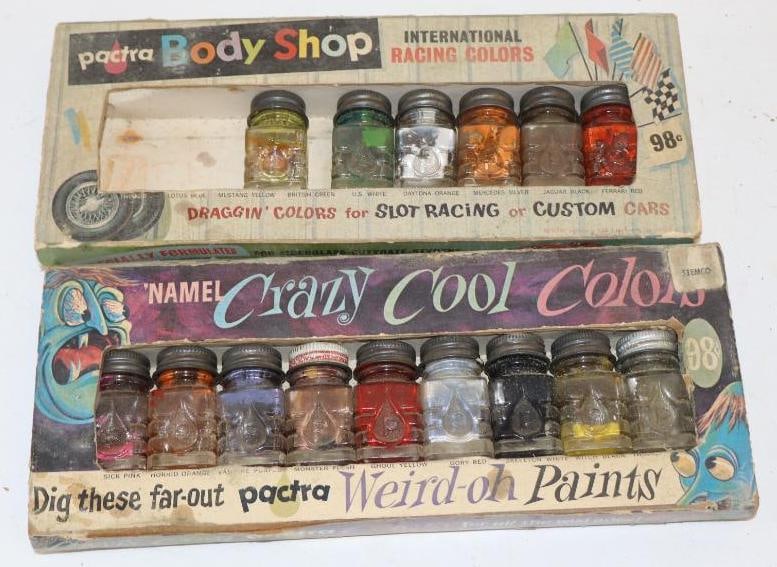 Group of 2 Pactra Model Car Paint Jars in Original Boxes (1 of 4)