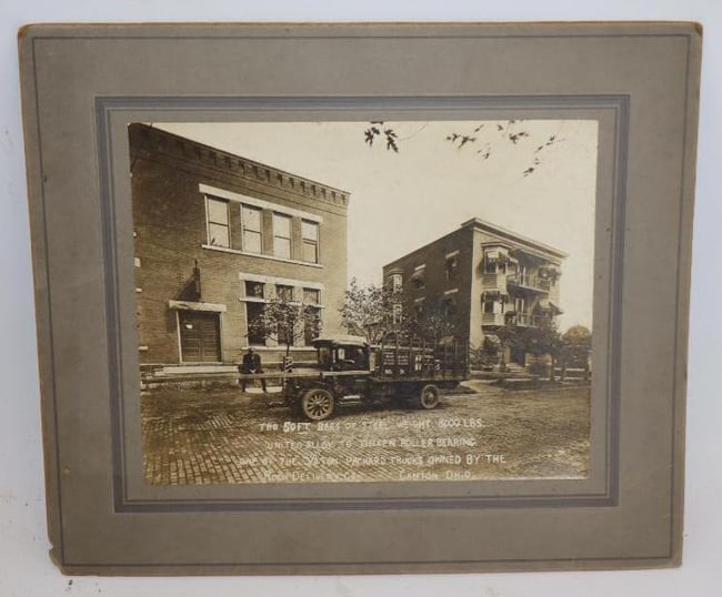 Matted Picture of Rush Delivery Company Canton Ohio Delivering to Timken Roller Bearings (1 of 3)