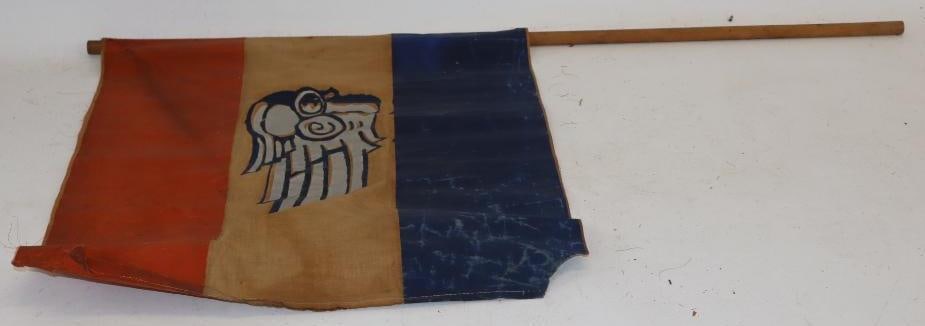 1930's Cleveland Air Race Starter Flag: 36" x 20"