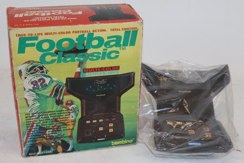 Bambino Football Classic Electronic Game: 10" x 9" x 4.5"