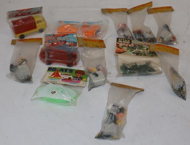 Group of 12 Penny Store Toys In Original Boxes: Largest 3.5" x 4.5"