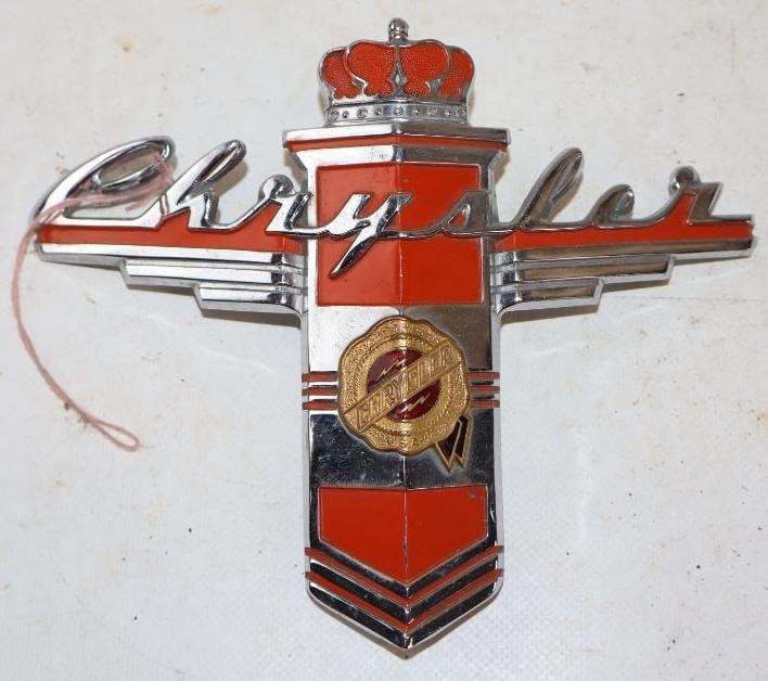 1946-48 Chrysler Hood Emblem (1 of 2)