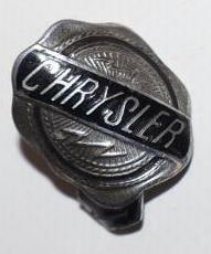 1930s Chrysler Head Light Emblem (1 of 2)