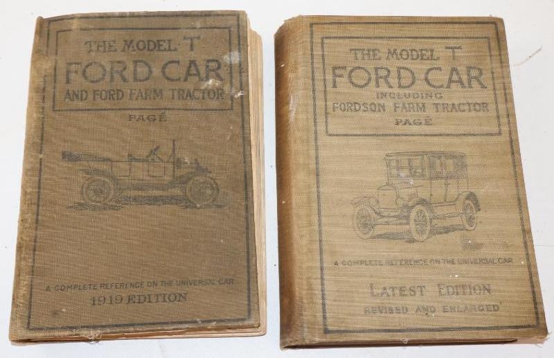 Group of 2 - 1919 & 1926 Ford Model T Reference Books (1 of 2)