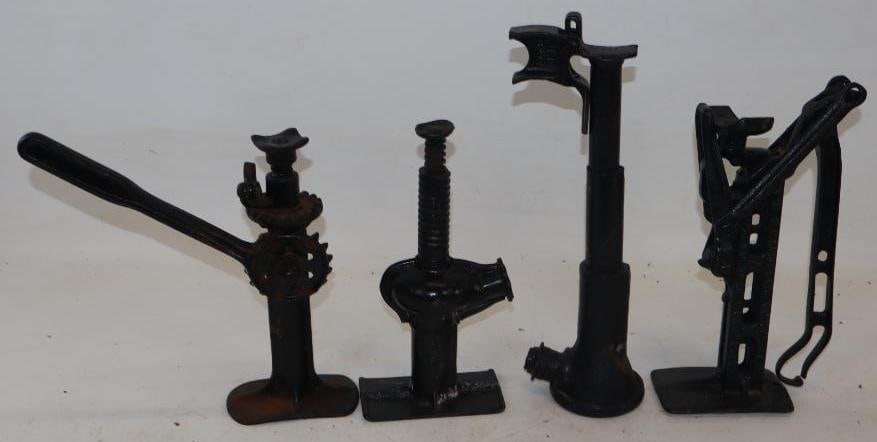 Group of 4 Vintage Automobile Car Jacks (1 of 7)