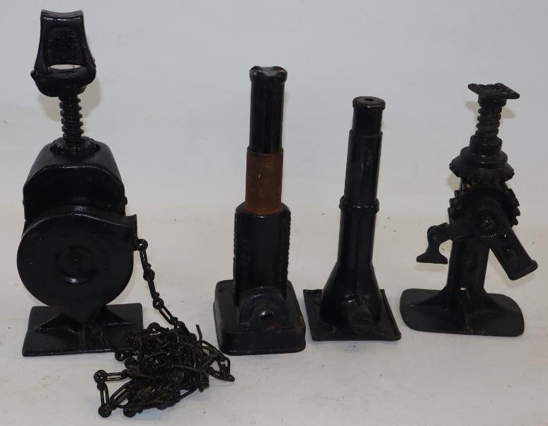 Group of 4 Vintage Automobile Car Jacks (1 of 6)