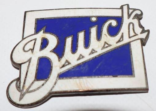 1913-1928 Cloisonne Buick Radiator Emblem (1 of 2)