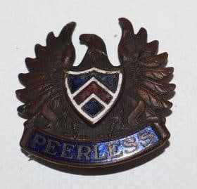 1920s Peerless Motor Car CO. Cloisonne Radiator Emblem (1 of 2)