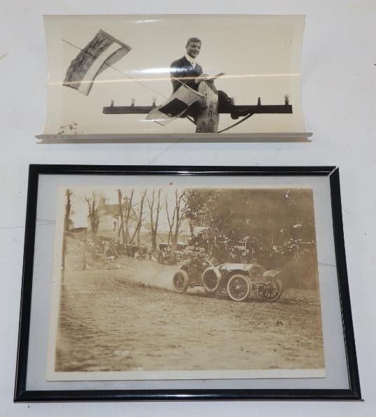 Group of 2 Black and White Vanderbilt Cup Race Photos (1 of 4)